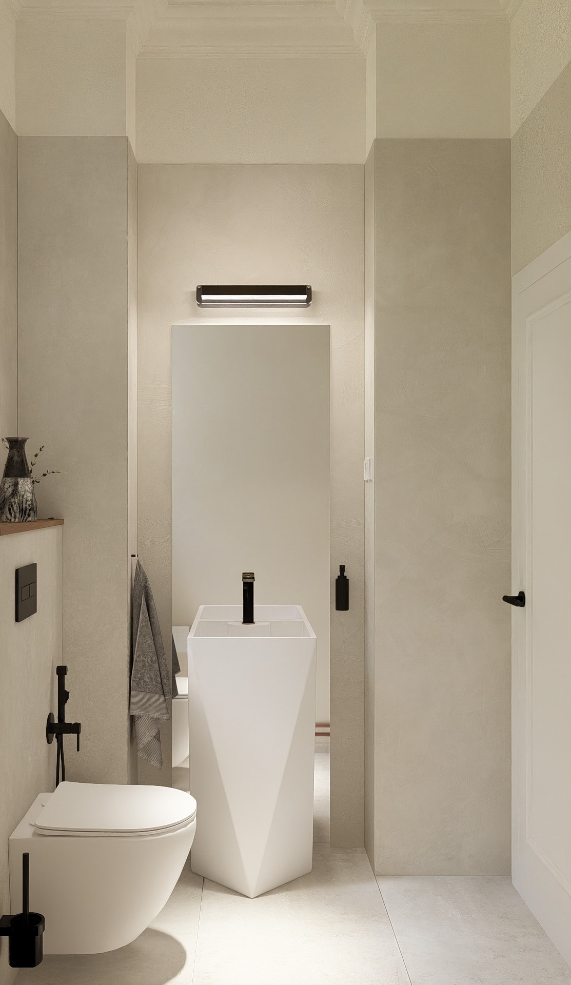 Renovare Baie de serviciu în Clădire Istorică | RbyD 035 - Imagine 2 proiect design interior