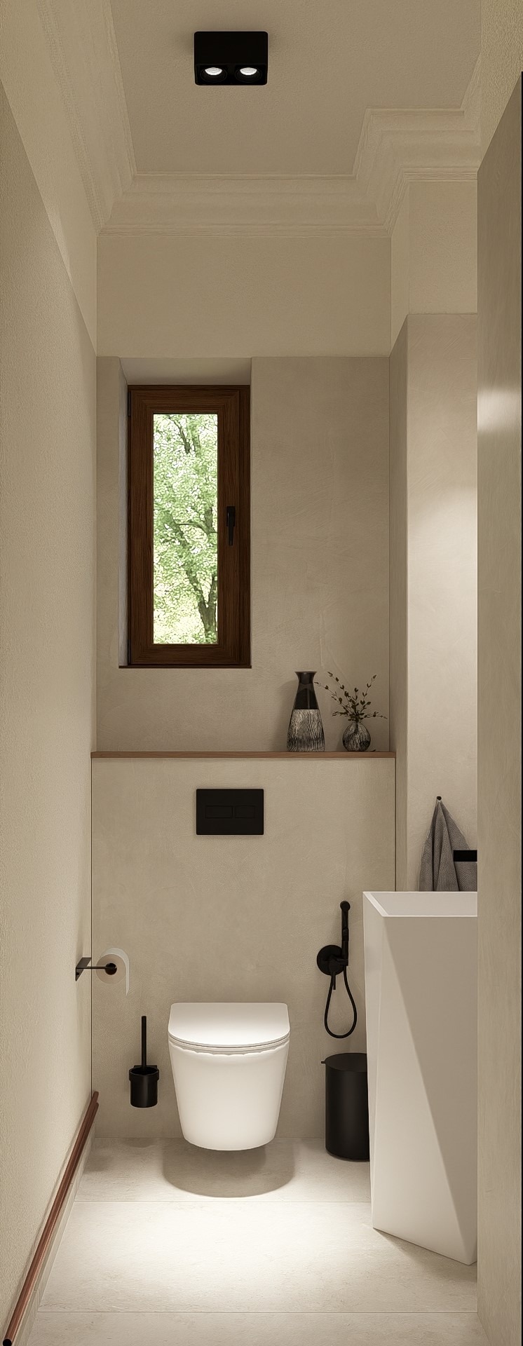 Renovare Baie de serviciu în Clădire Istorică | RbyD 035 - Imagine 3 proiect design interior