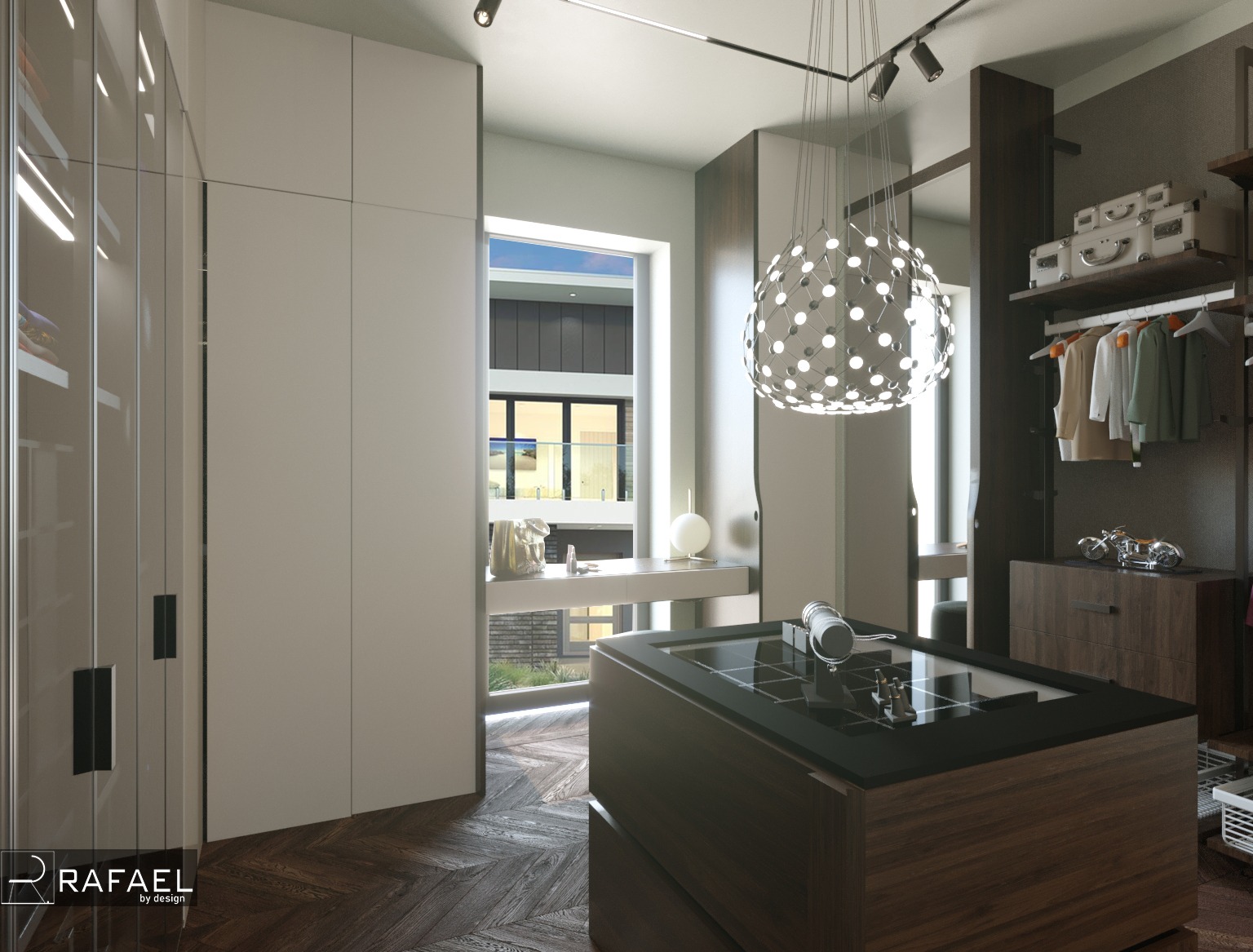 Amenajare Dormitor cu Dressing Casă | RbyD 015 - Imagine 7 proiect design interior