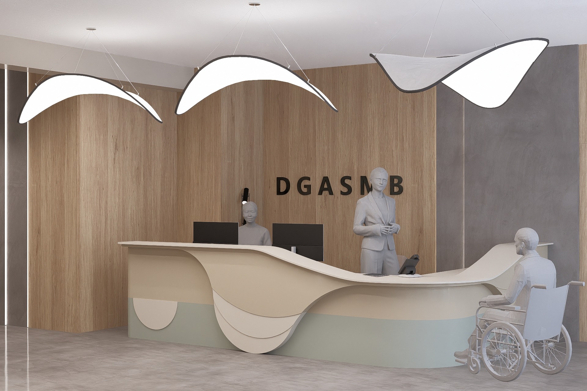 Amenajare Recepție Clădire Birouri | RbyD 059 - Imagine principală proiect design interior