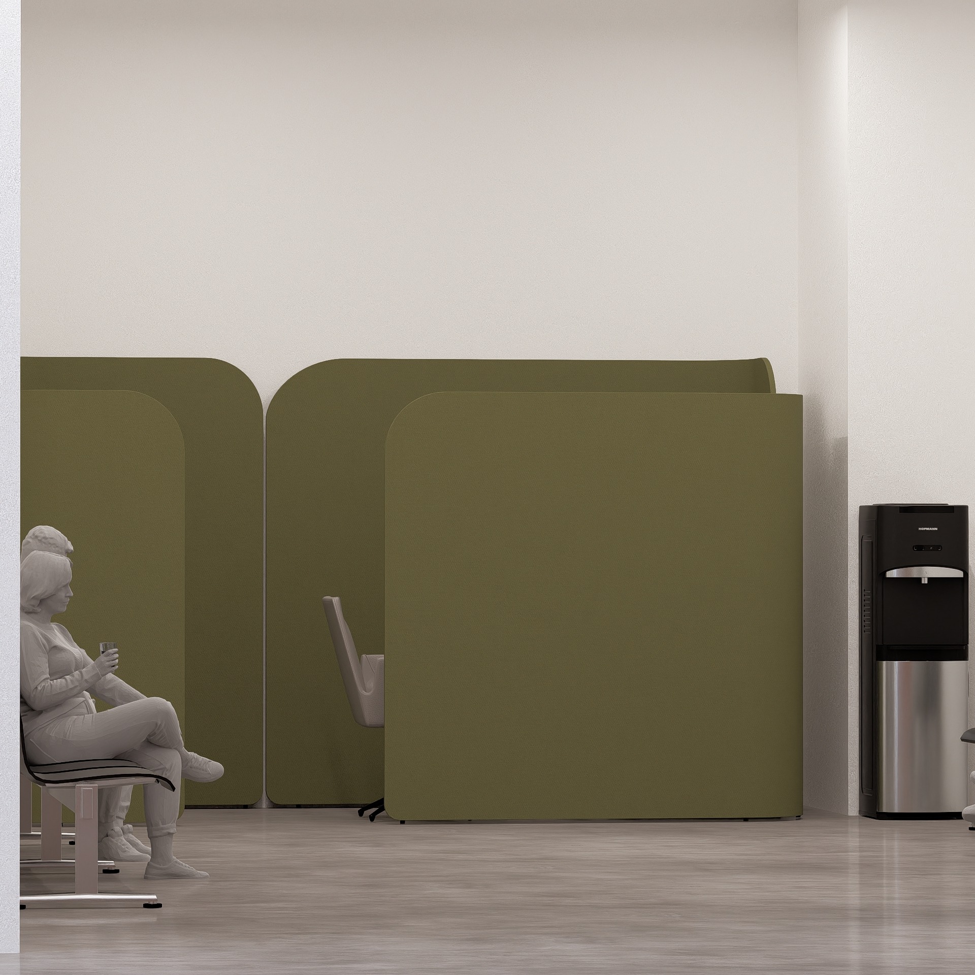 Amenajare Recepție Clădire Birouri | RbyD 059 - Imagine 4 proiect design interior