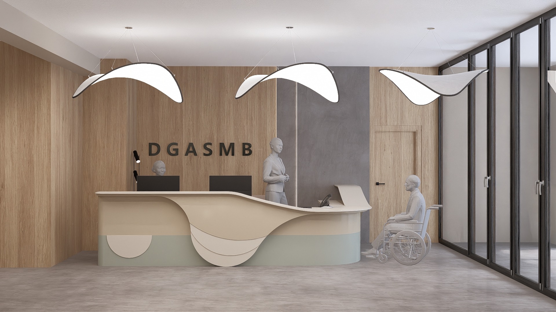 Amenajare Recepție Clădire Birouri | RbyD 059 - Imagine 5 proiect design interior