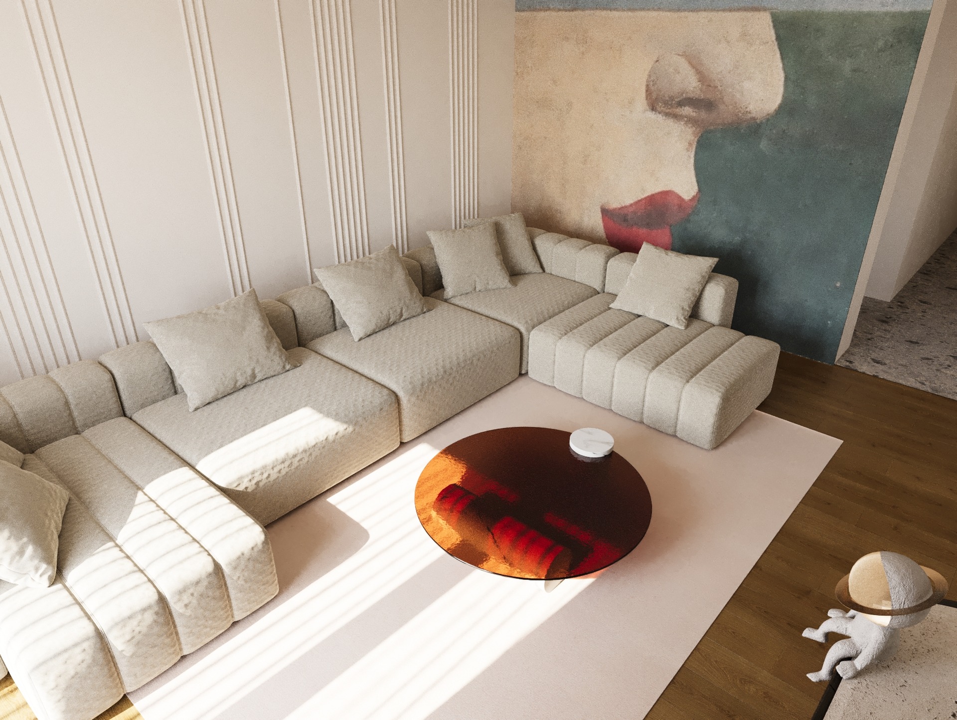 Amenajare Living Casă | RbyD 047 - Imagine principală proiect design interior