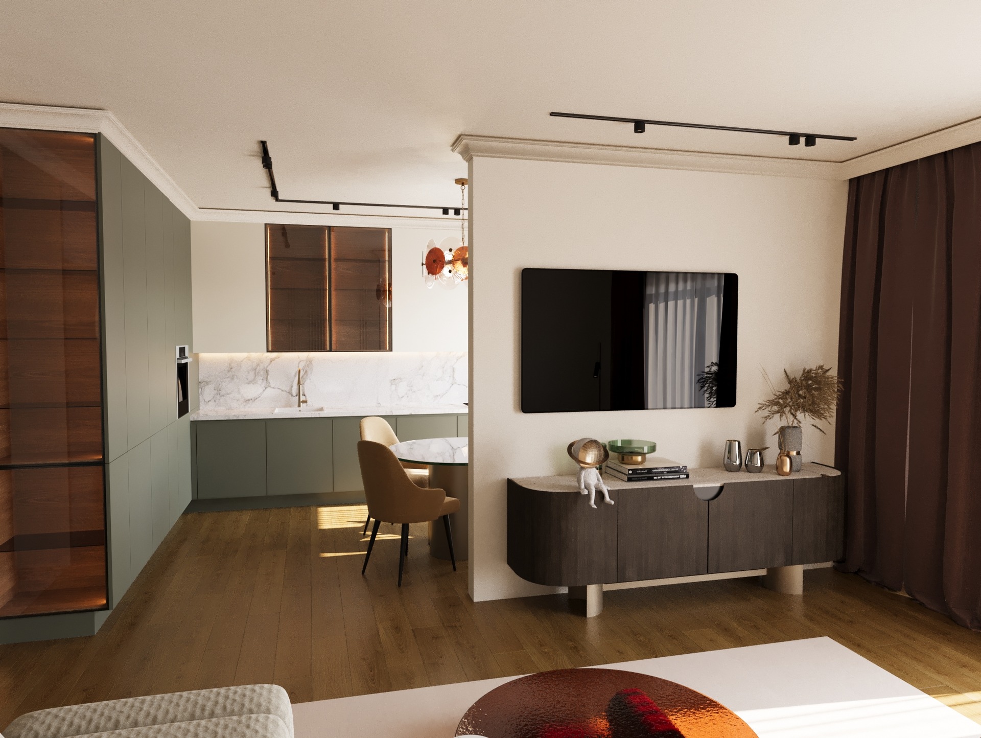 Amenajare Living Casă | RbyD 047 - Imagine 2 proiect design interior