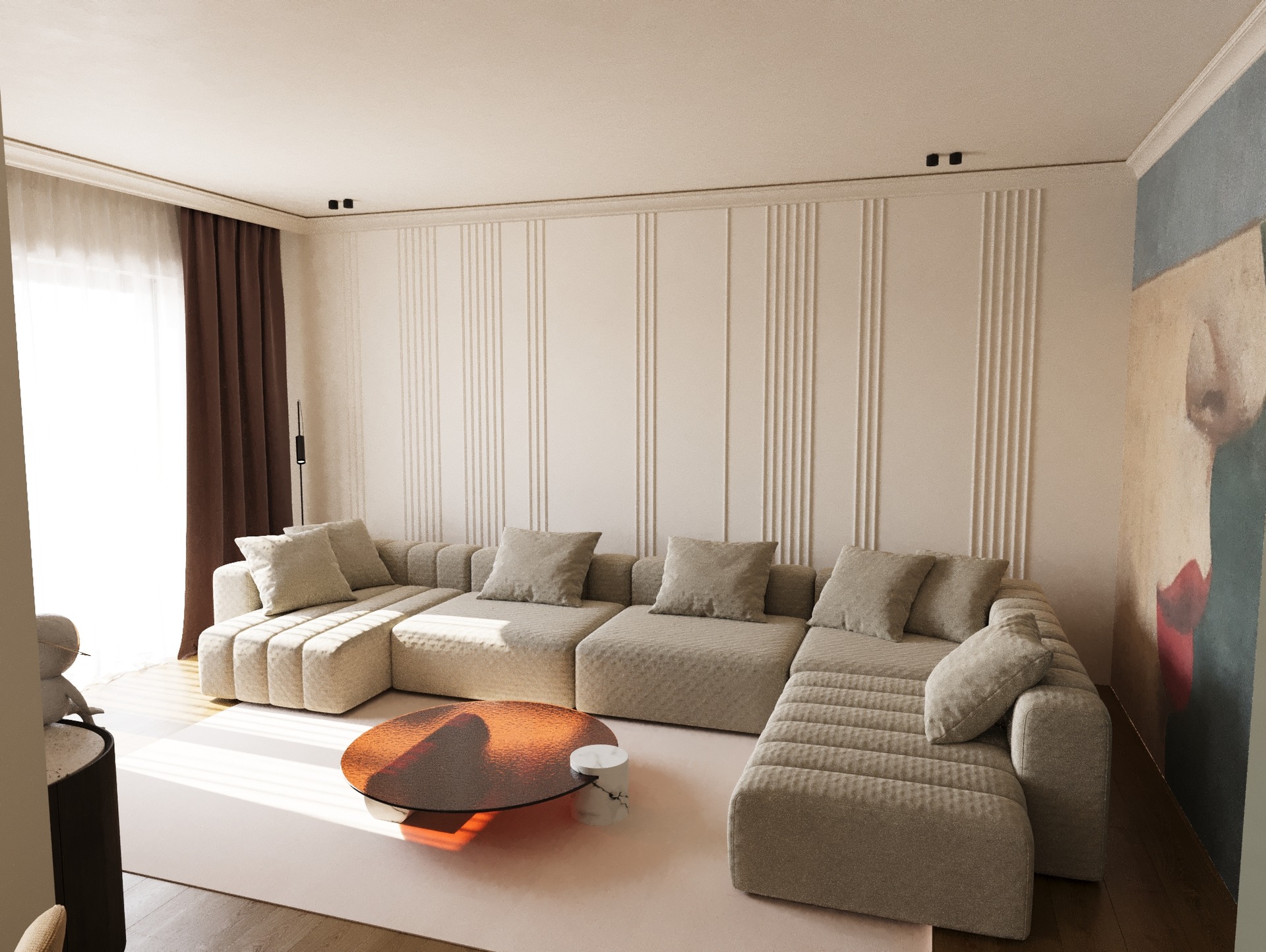 Amenajare Living Casă | RbyD 047 - Imagine 3 proiect design interior