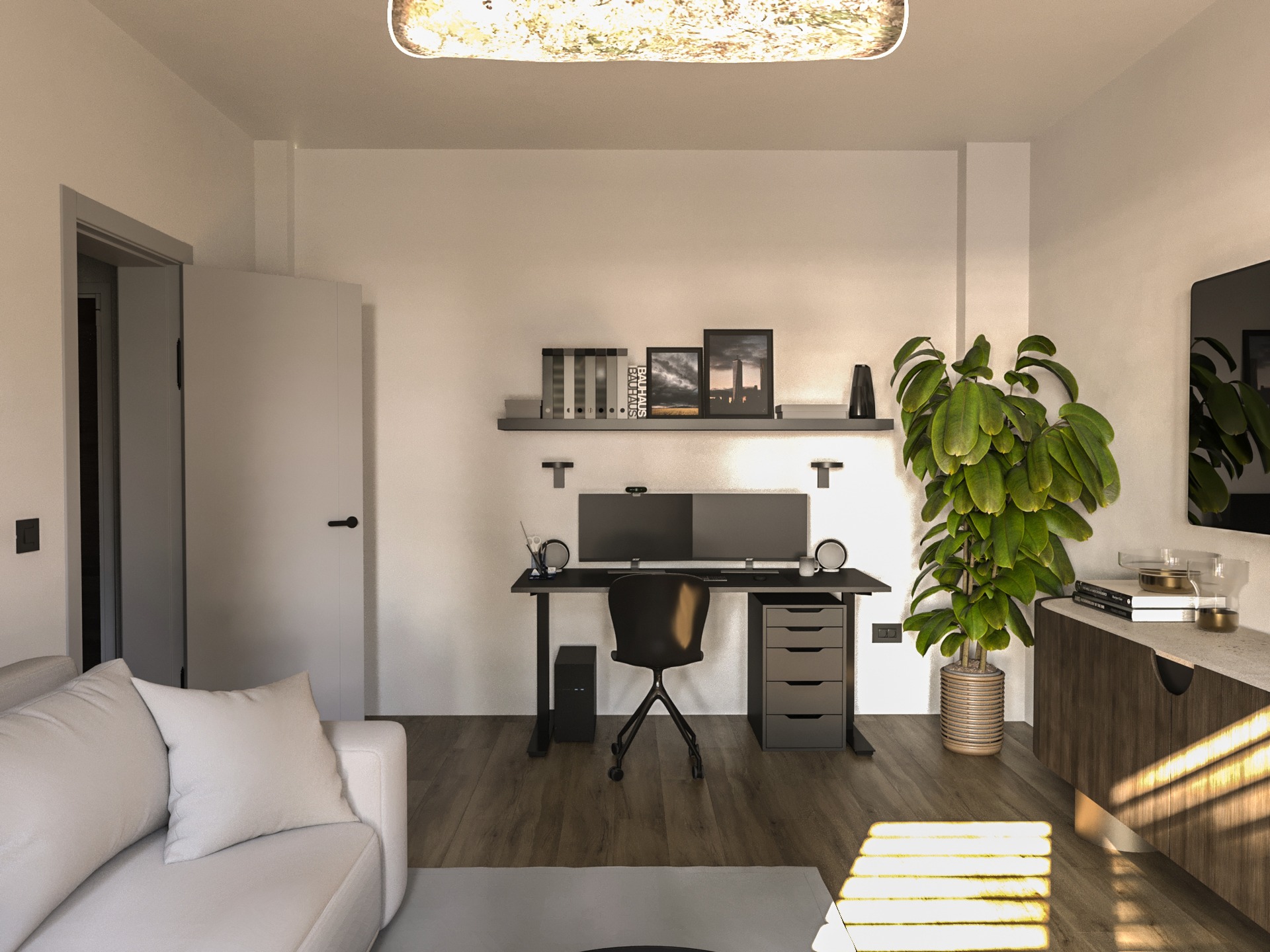 Amenajare Living Apartament | RbyD 032 - Imagine 3 proiect design interior