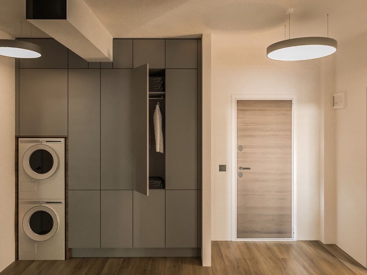 Amenajare Hol Apartament | RbyD 032 - Proiect Hol în Sibiu, România (3 fotografii)