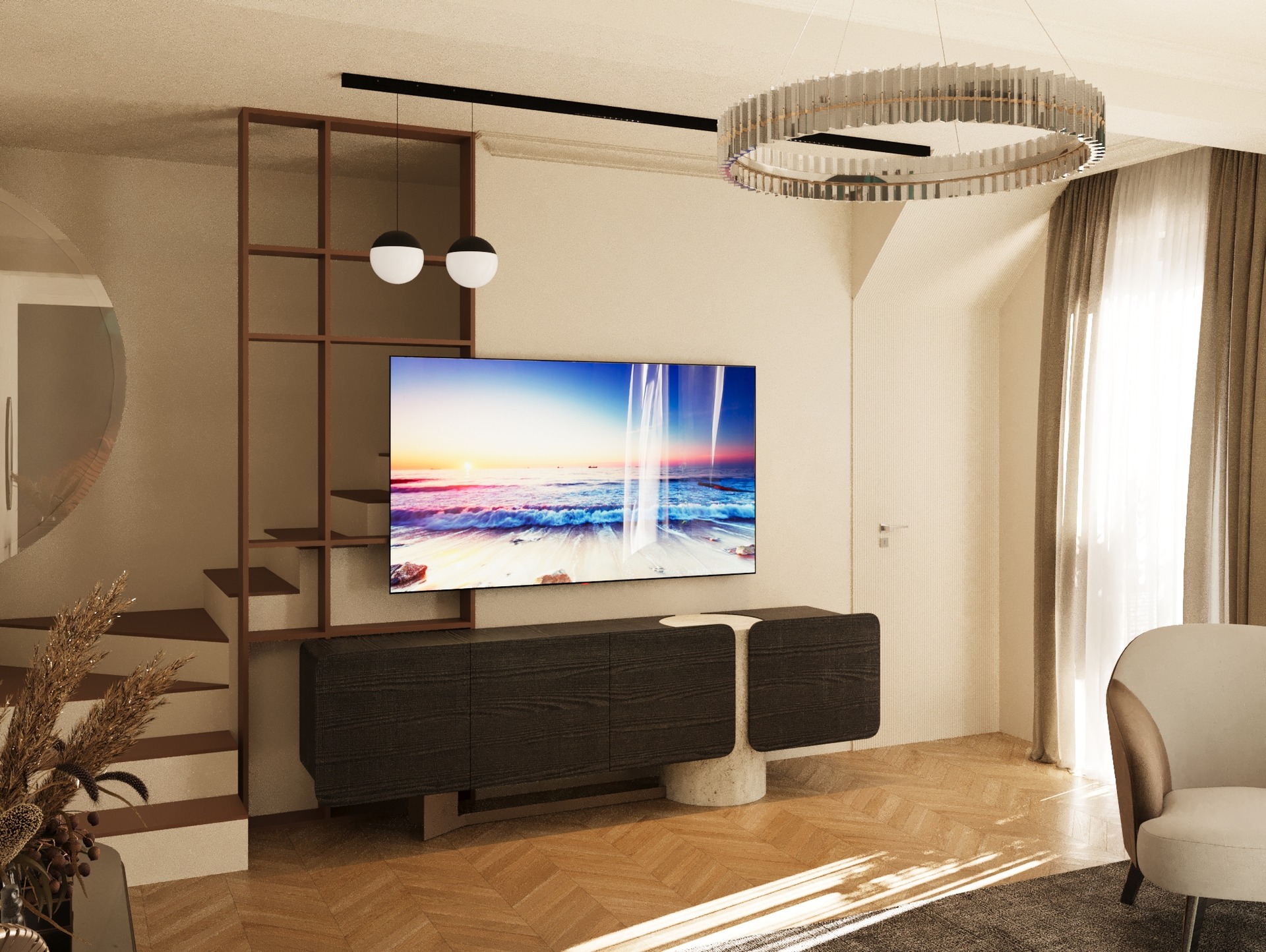 Amenajare Living Casă | RbyD 041 - Imagine 2 proiect design interior