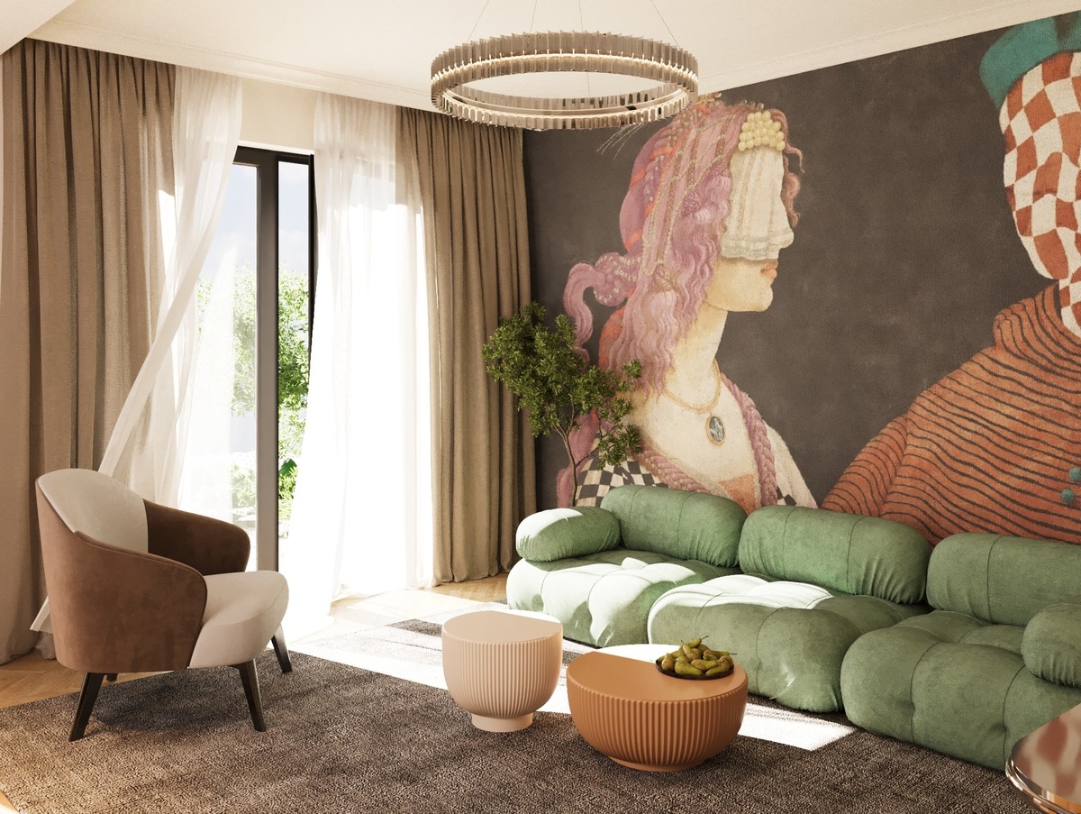 Amenajare Living Casă | RbyD 041 - Proiect Living în Giroc, România (4 fotografii)