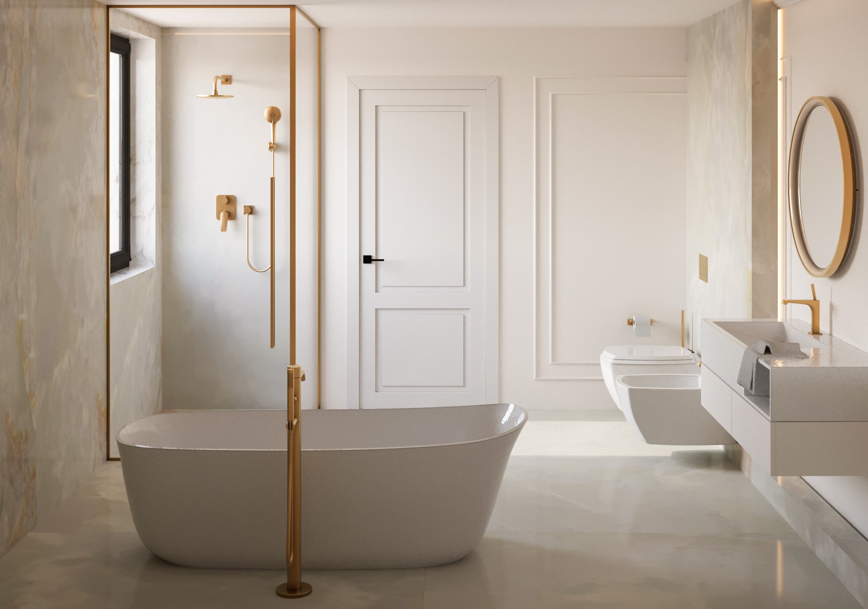 Amenajare Baie matrimoniala Casă | RbyD 037 - Imagine 3 proiect design interior