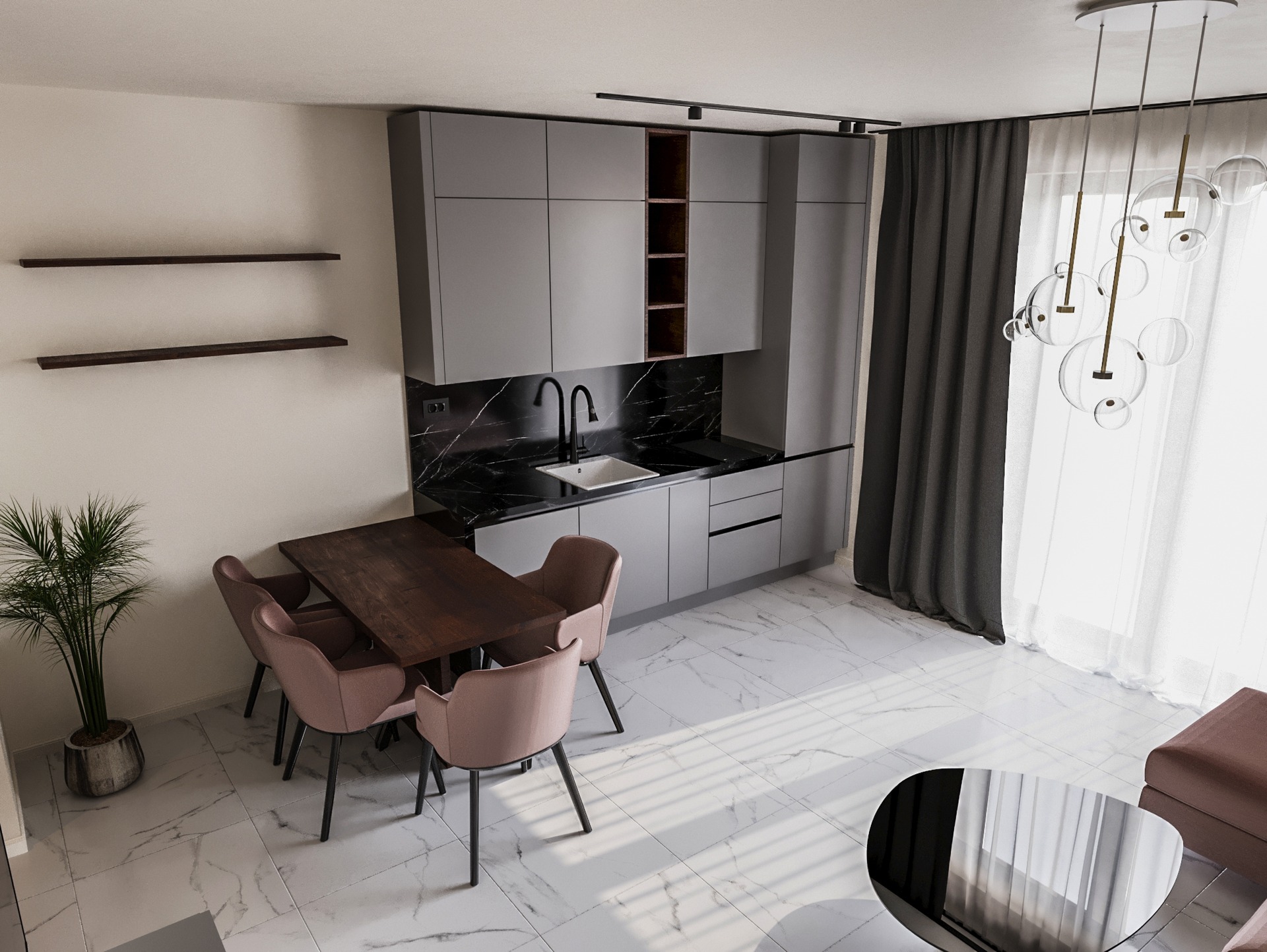 Amenajare Garsoniera | RbyD 040 - Imagine 2 proiect design interior