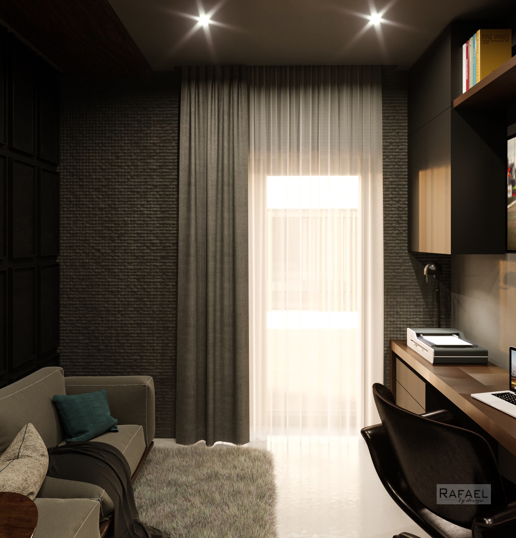 Amenajare Birou Casă | RbyD 015 - Imagine 3 proiect design interior