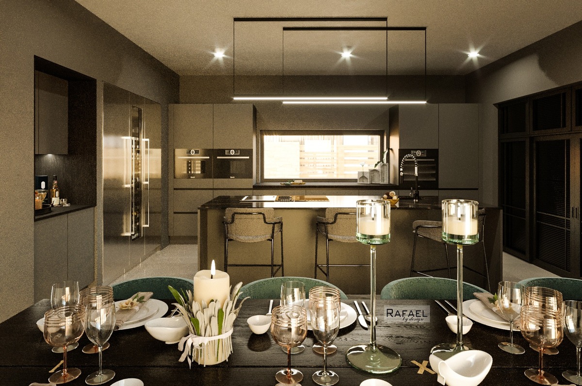 Amenajare Bucătărie Casă | RbyD 015 - Proiect Bucătărie în Arad, România (3 fotografii)