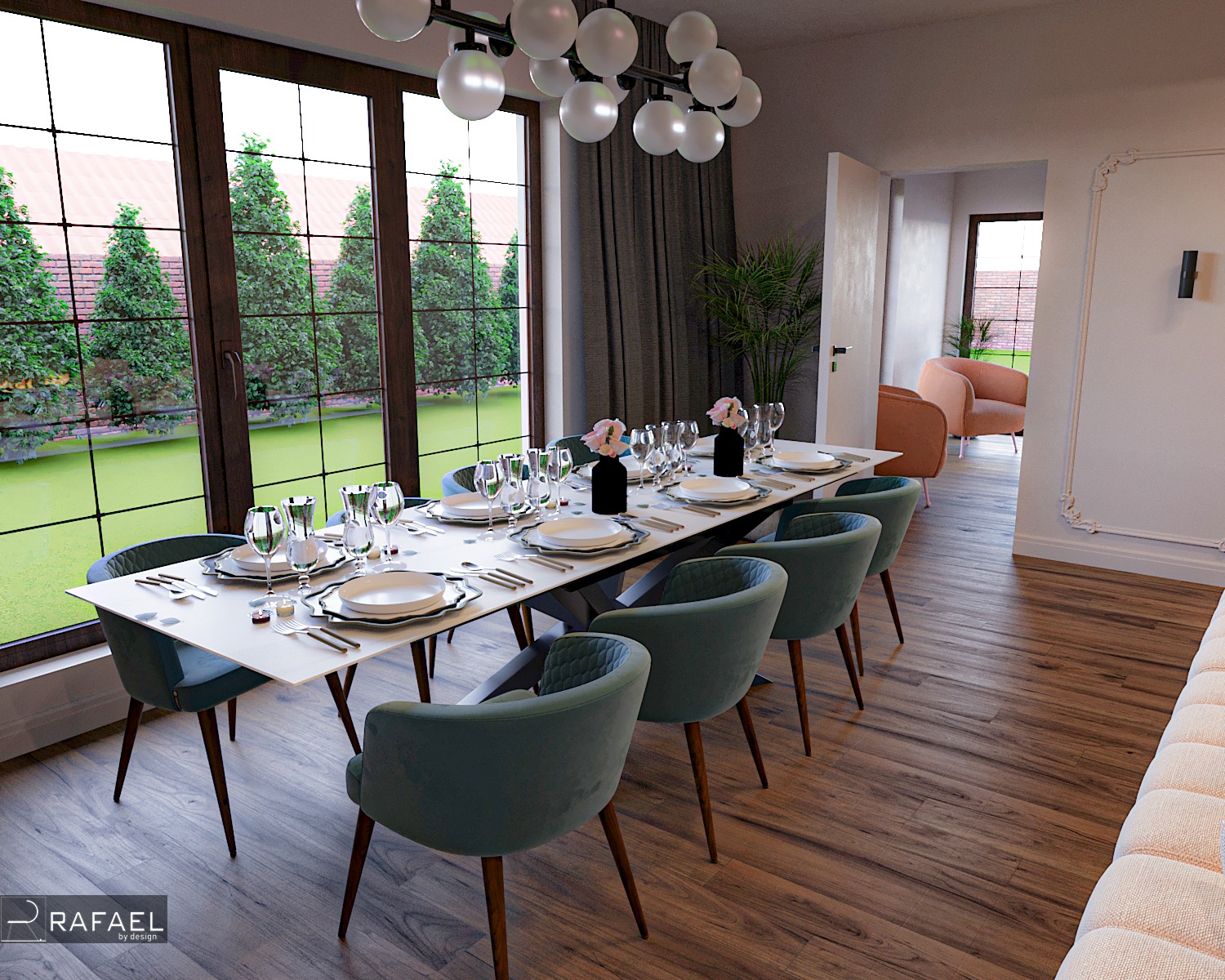 Amenajare Living Casă | RbyD 025 - Imagine 2 proiect design interior