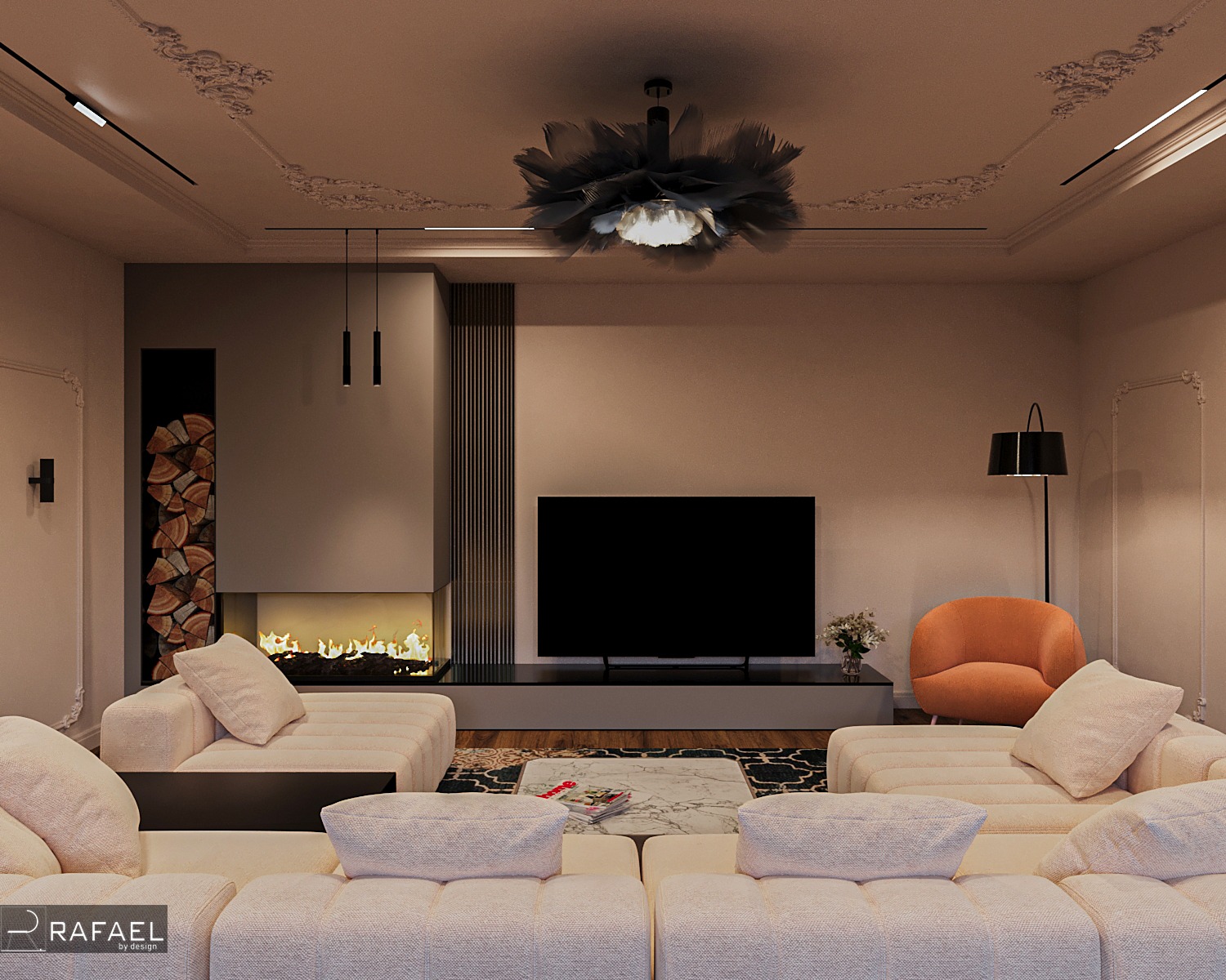 Amenajare Living Casă | RbyD 025 - Imagine 8 proiect design interior