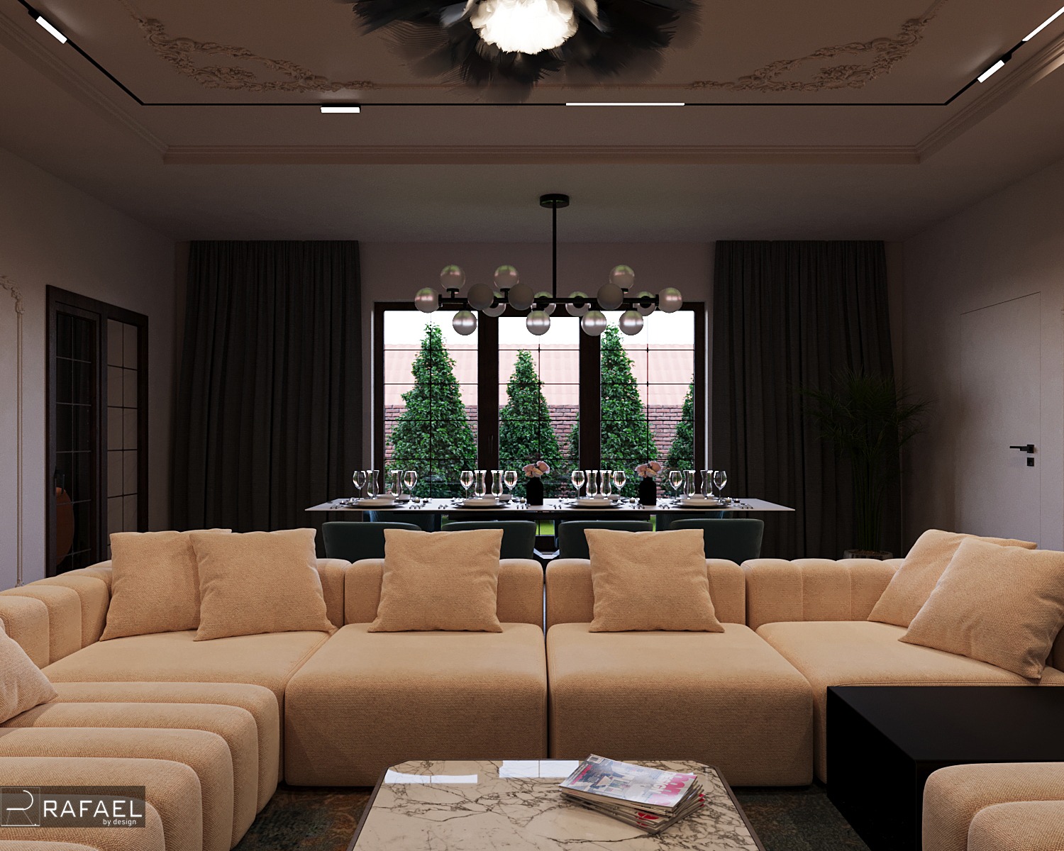 Amenajare Living Casă | RbyD 025 - Imagine 4 proiect design interior