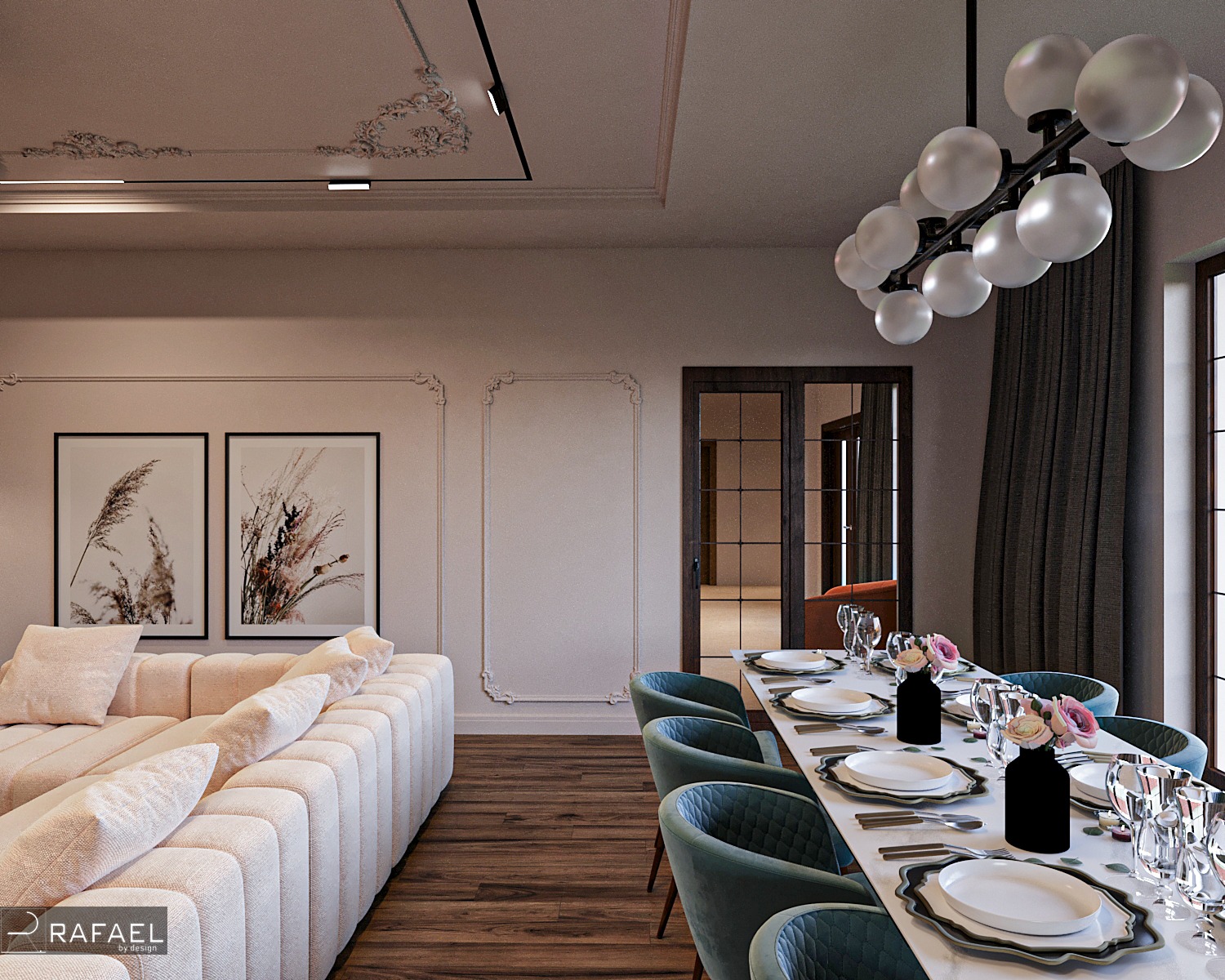 Amenajare Living Casă | RbyD 025 - Imagine 9 proiect design interior