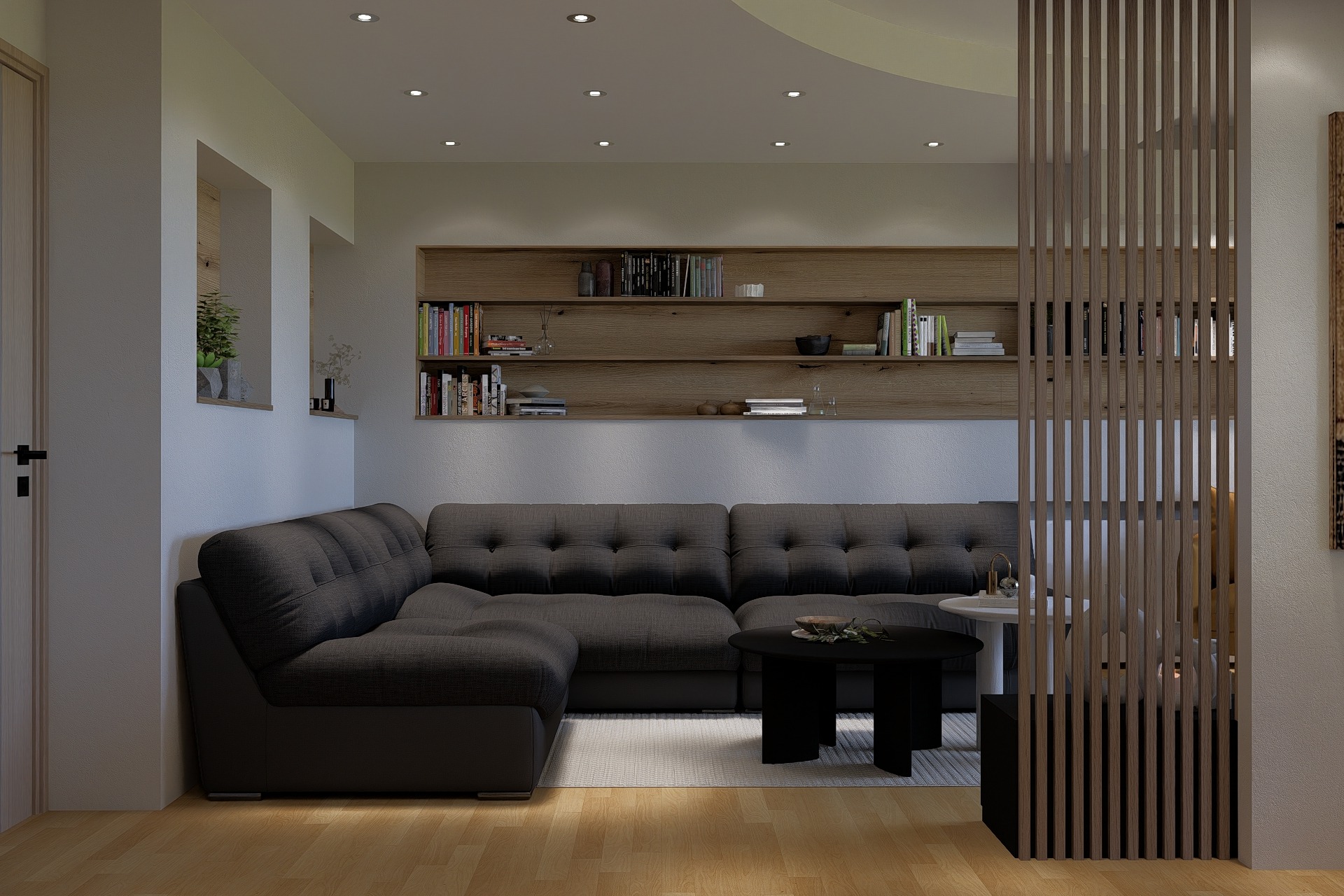 Renovare Living Apartament | RbyD 058 - Imagine 4 proiect design interior