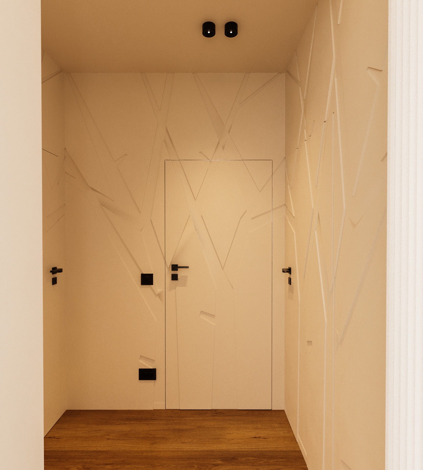 Amenajare Hol Apartament | RbyD 043 - Imagine 3 proiect design interior