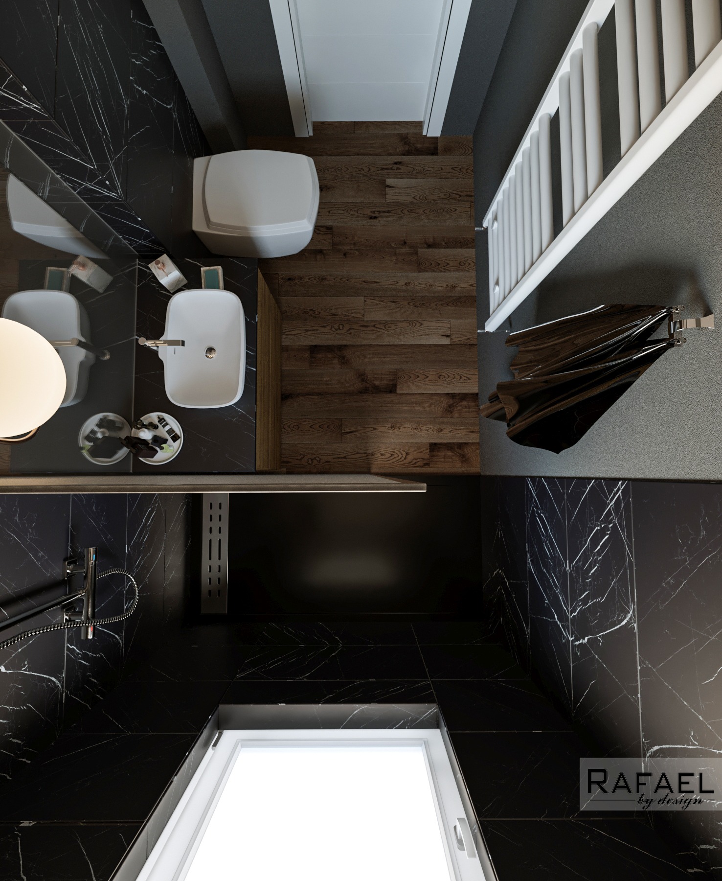 Renovare Baie Apartament | RbyD 023 - Imagine 3 proiect design interior