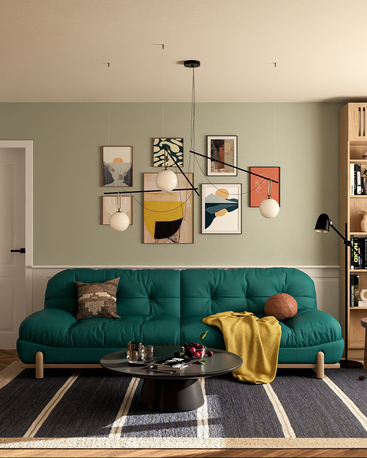 Amenajare Living Apartament | RbyD 070 - Imagine 4 proiect design interior