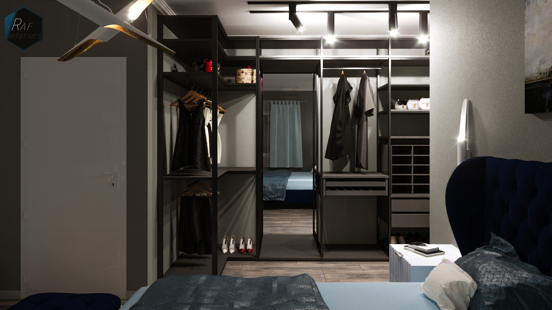 Amenajare Dressing Casă | RbyD 013 - Imagine principală proiect design interior