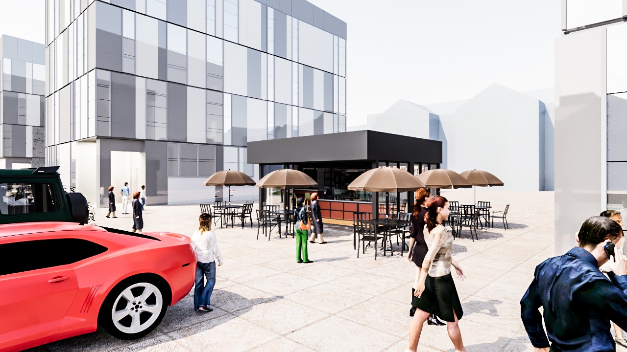 Amenajare Container Pizza | RbyD 050 - Imagine principală proiect design interior