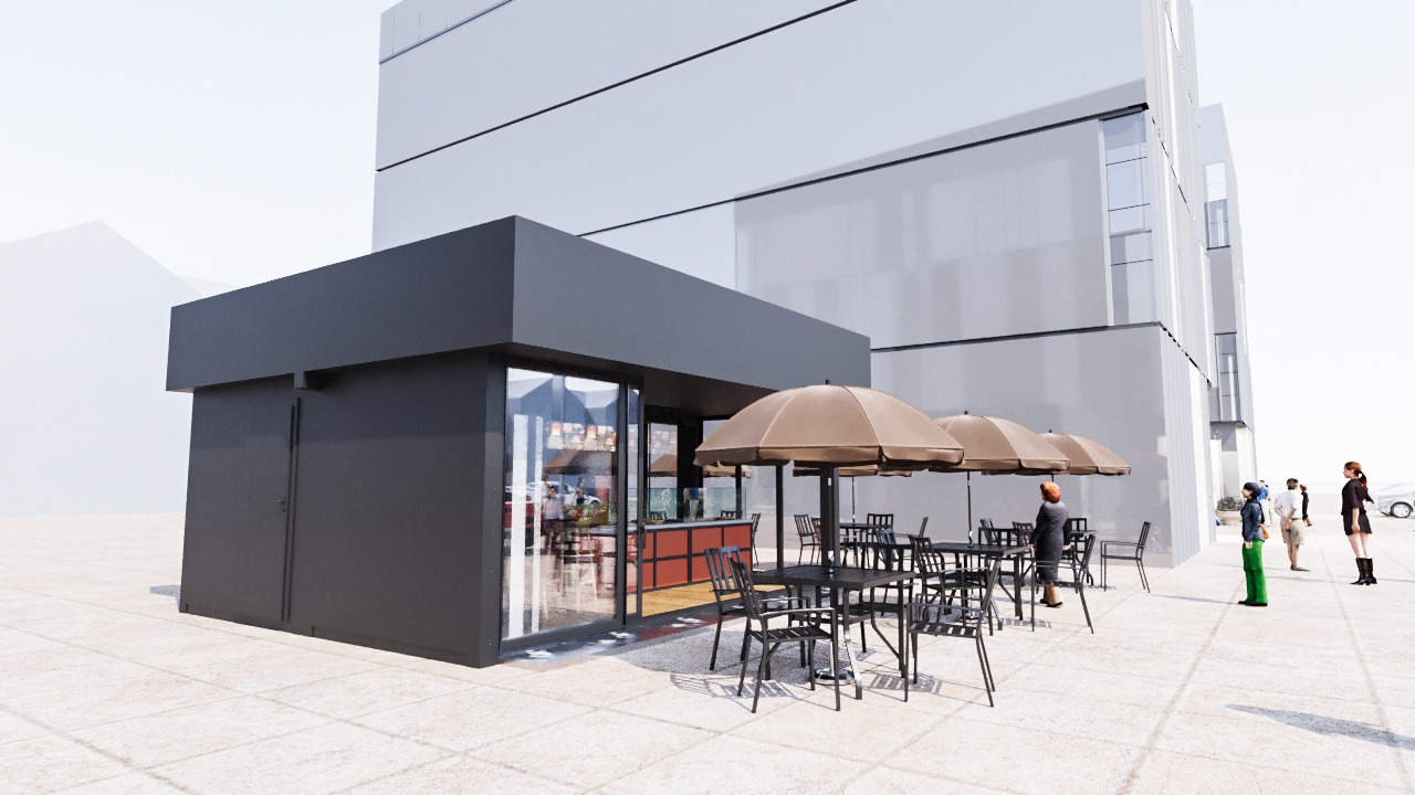 Amenajare Container Pizza | RbyD 050 - Imagine 6 proiect design interior