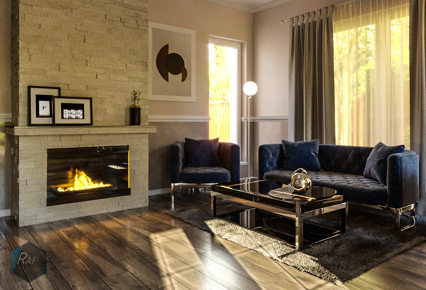 Amenajare Living Casă | RbyD 013 - Imagine 2 proiect design interior