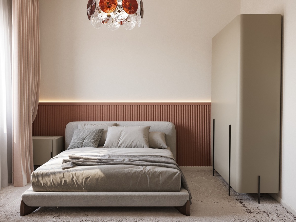 Amenajare Dormitor Apartament | RbyD 052 - Proiect Dormitor în Sânandrei, România (3 fotografii)