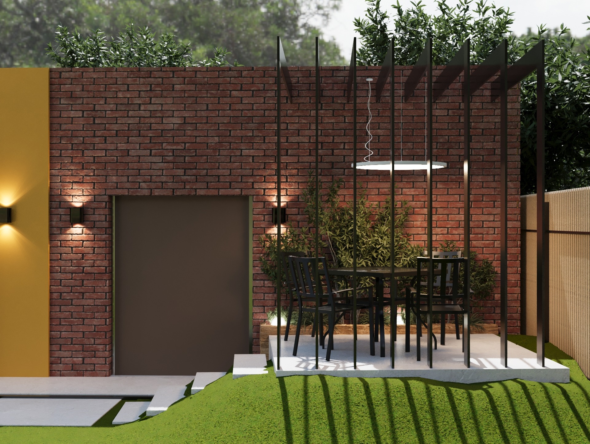 Amenajare Anexă Bucătărie de vară | RbyD 067 - Imagine 4 proiect design interior