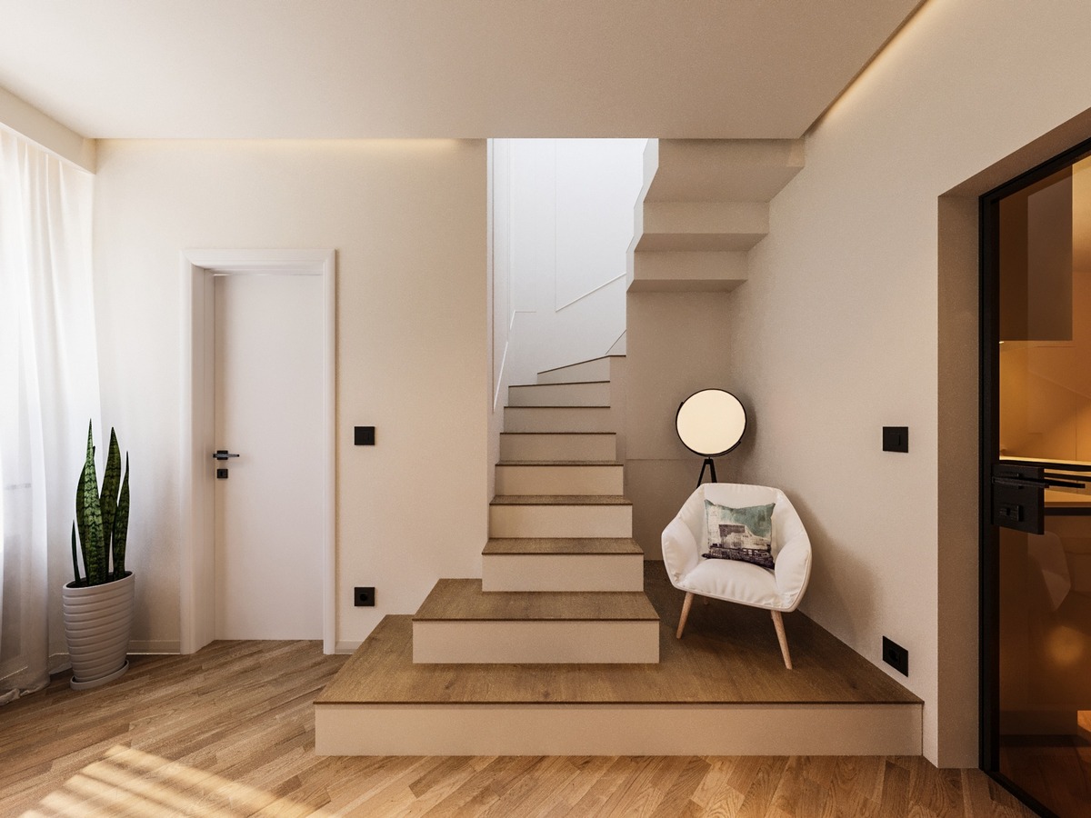 Renovare Scară interioară Casă | RbyD 049 - Proiect Scară interioară în Timișoara, România (3 fotografii)