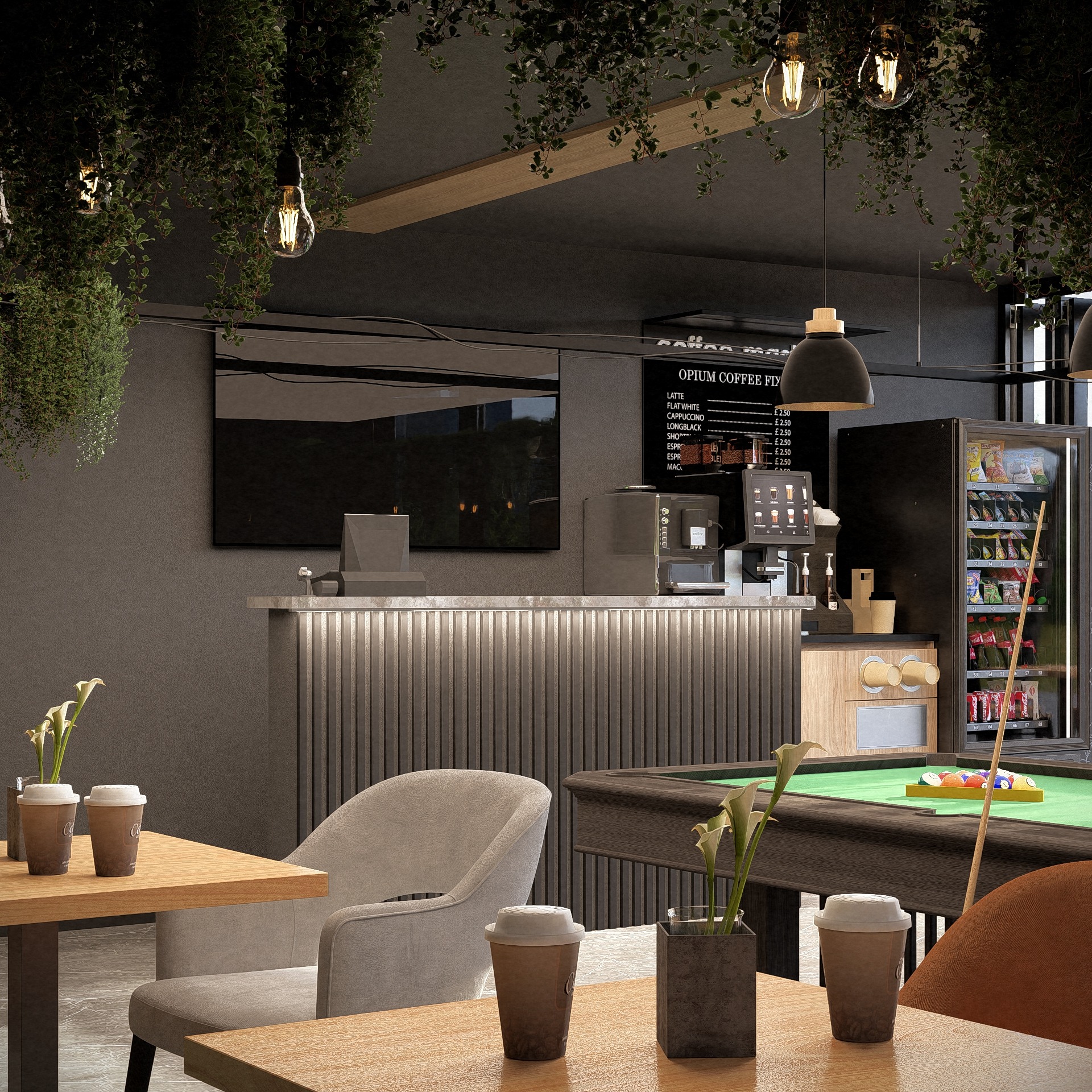 Amenajare Cafenea | RbyD 036 - Imagine 4 proiect design interior