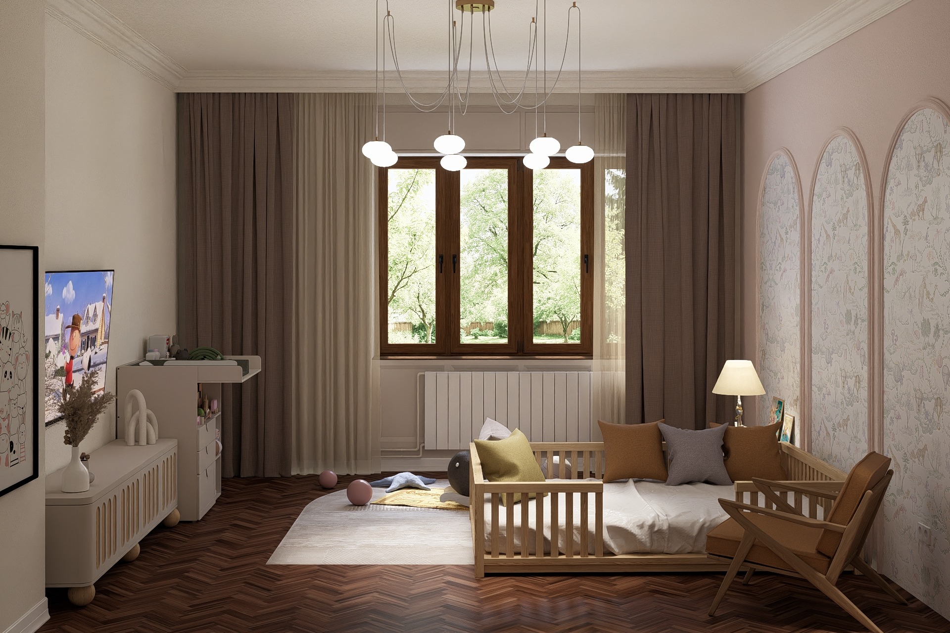 Renovare Camera bebelușului în Clădire Istorică | RbyD 035 - Imagine 2 proiect design interior