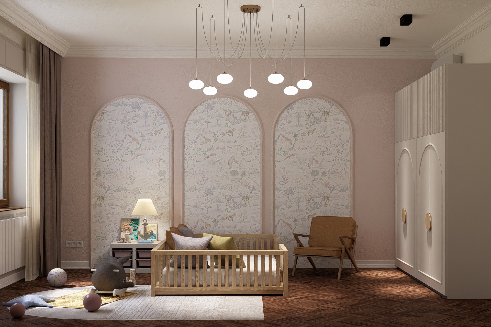 Renovare Camera bebelușului în Clădire Istorică | RbyD 035 - Imagine 4 proiect design interior