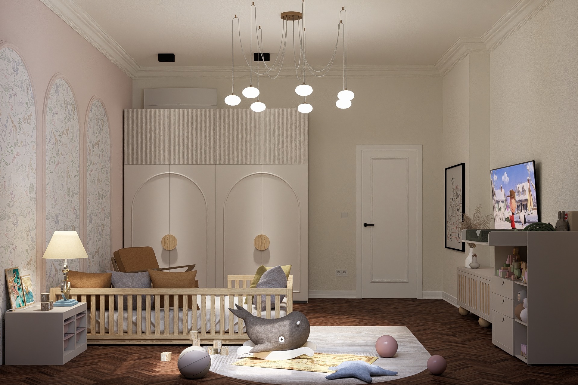 Renovare Camera bebelușului în Clădire Istorică | RbyD 035 - Imagine 7 proiect design interior