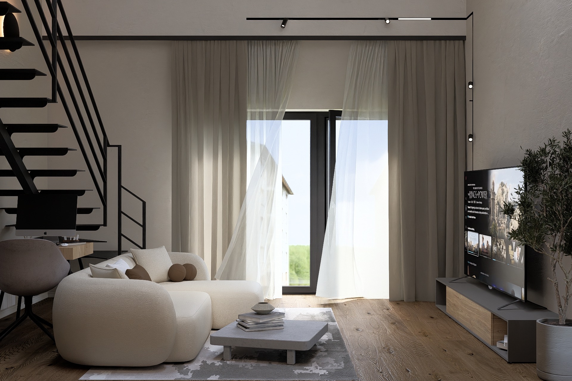 Amenajare Living Apartament | RbyD 056 - Imagine principală proiect design interior