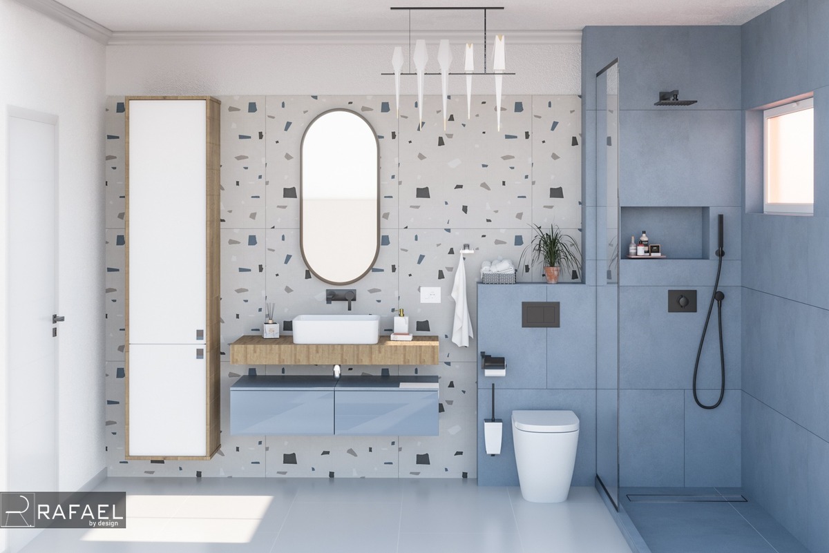 Amenajare Baie Casă | RbyD 027 - Proiect Baie în Sânandrei, România (1 fotografii)