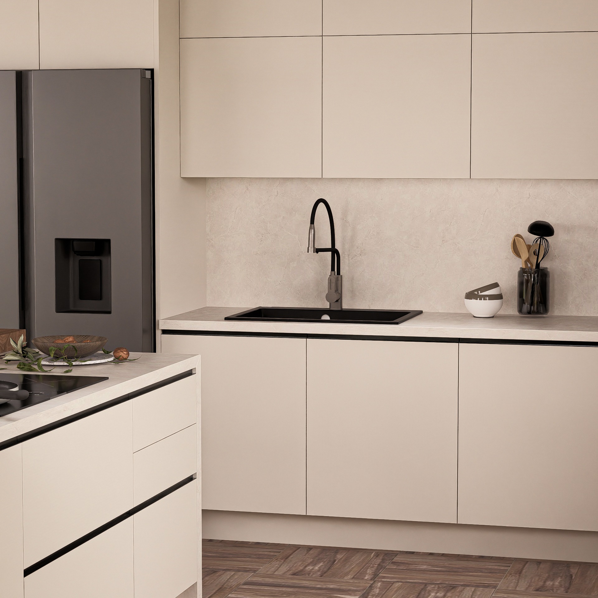 Amenajare Bucătărie Apartament | RbyD 062 - Imagine 9 proiect design interior