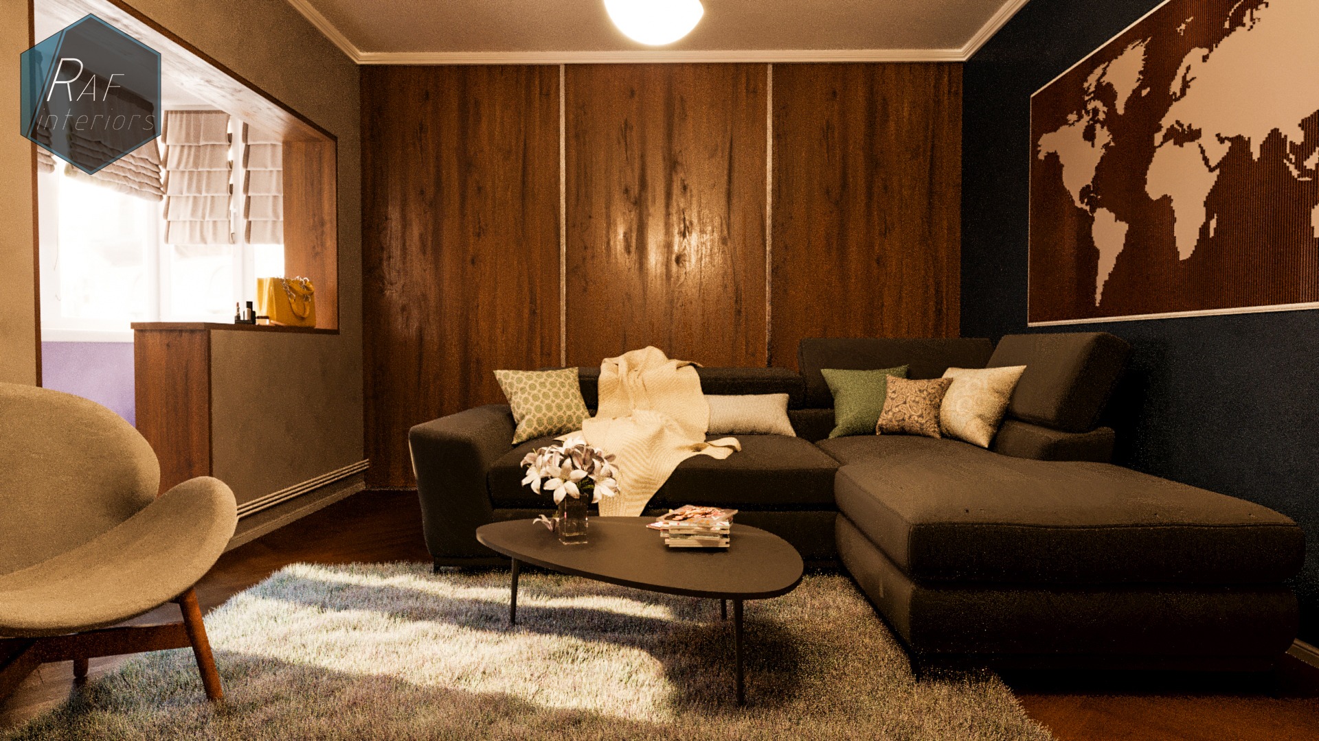 Renovare Living Apartament | RbyD 011 - Imagine 2 proiect design interior