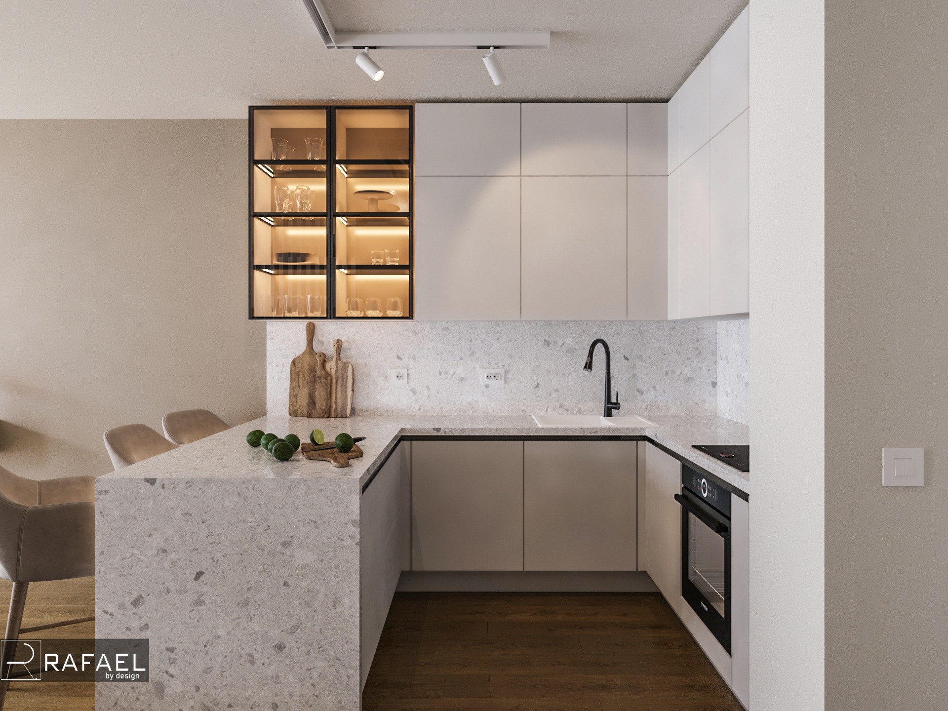 Amenajare Garsonieră | RbyD 028 - Imagine 2 proiect design interior