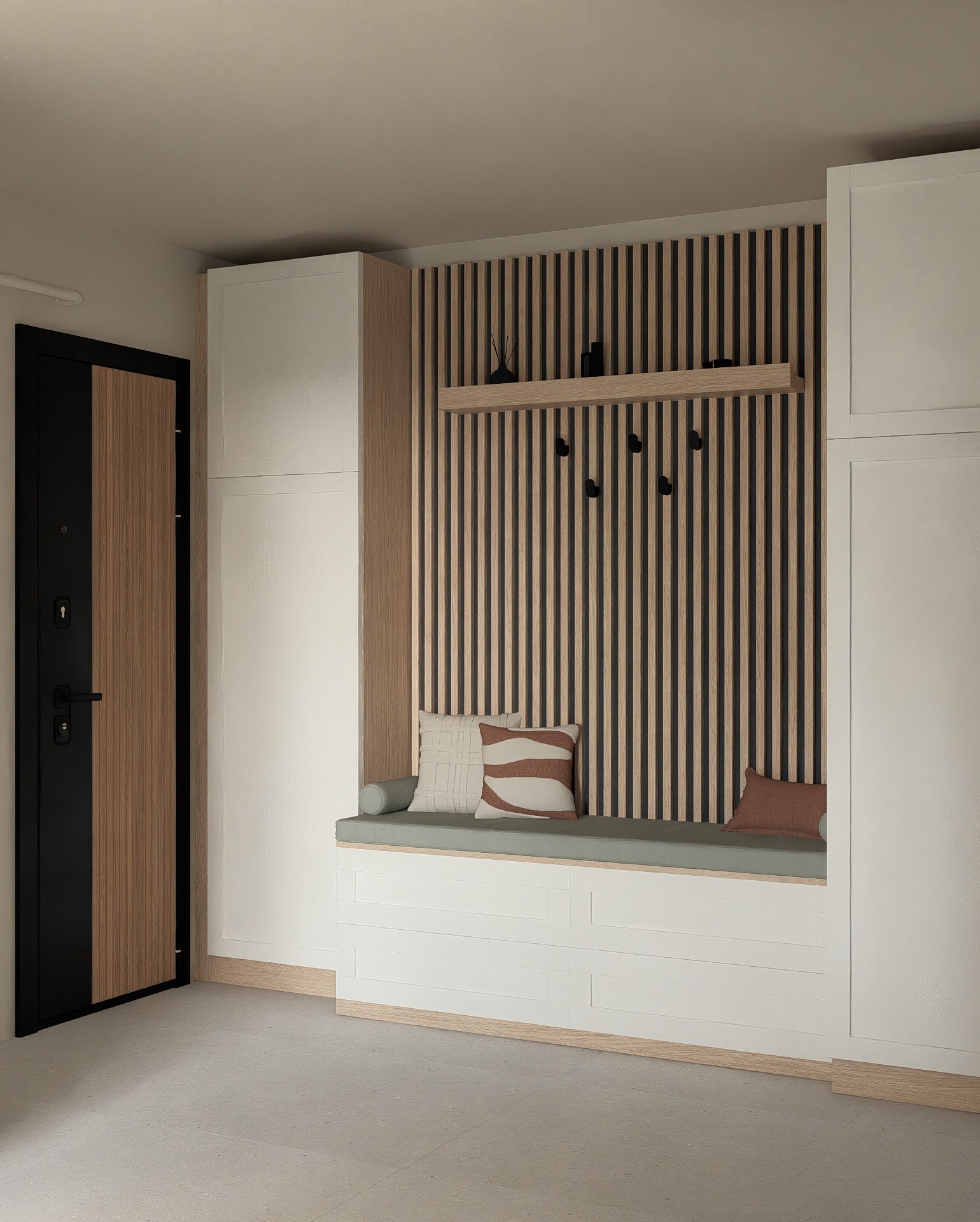 Amenajare Hol Apartament | RbyD 070 - Imagine 2 proiect design interior