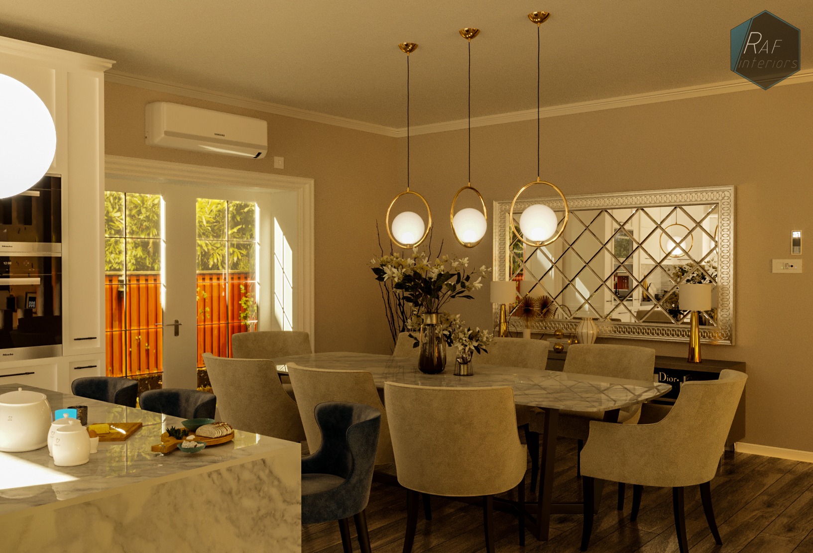 Amenajare Bucătărie Casă | RbyD 013 - Imagine 2 proiect design interior