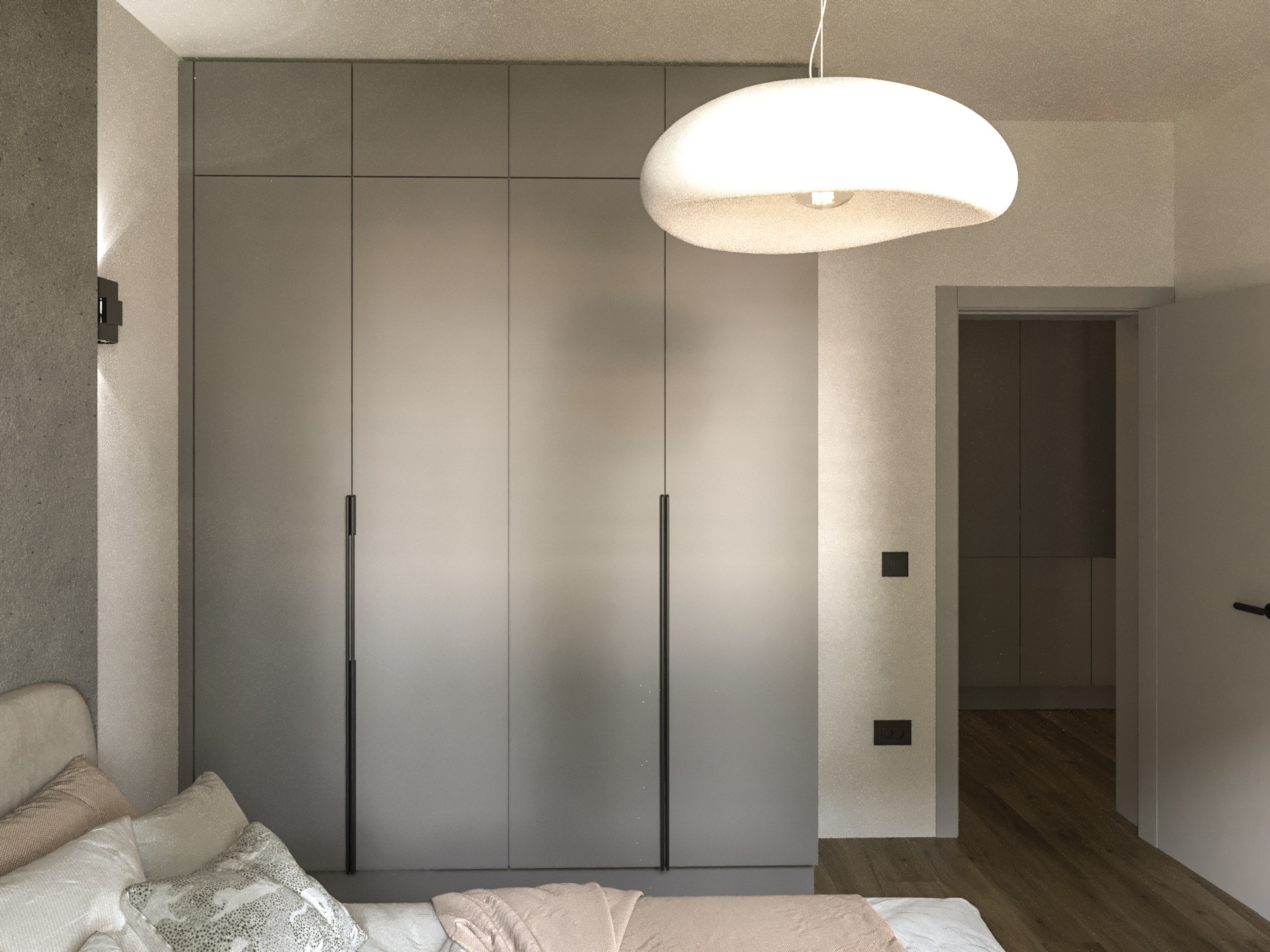 Amenajare Dormitor Apartament | RbyD 032 - Imagine 2 proiect design interior