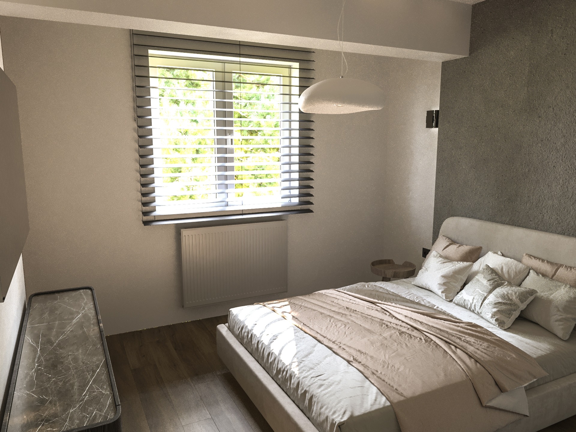 Amenajare Dormitor Apartament | RbyD 032 - Imagine 3 proiect design interior