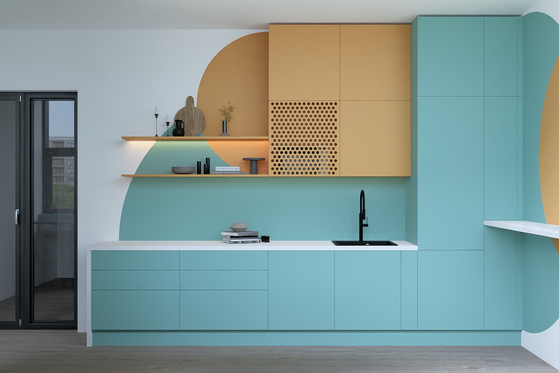 Amenajare bucătărie Clădire Birouri | RbyD 059 - Imagine principală proiect design interior