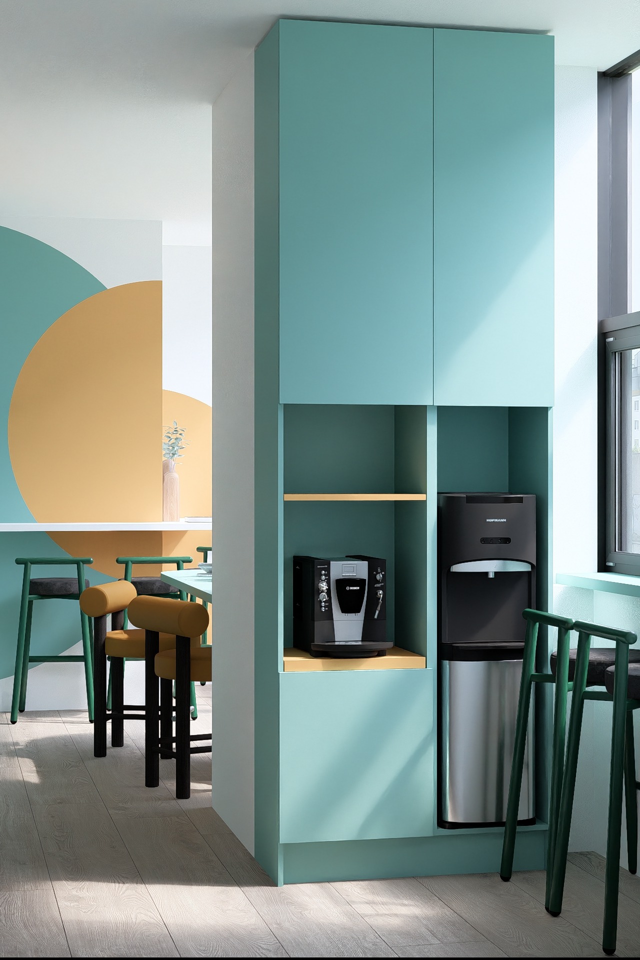 Amenajare bucătărie Clădire Birouri | RbyD 059 - Imagine 3 proiect design interior