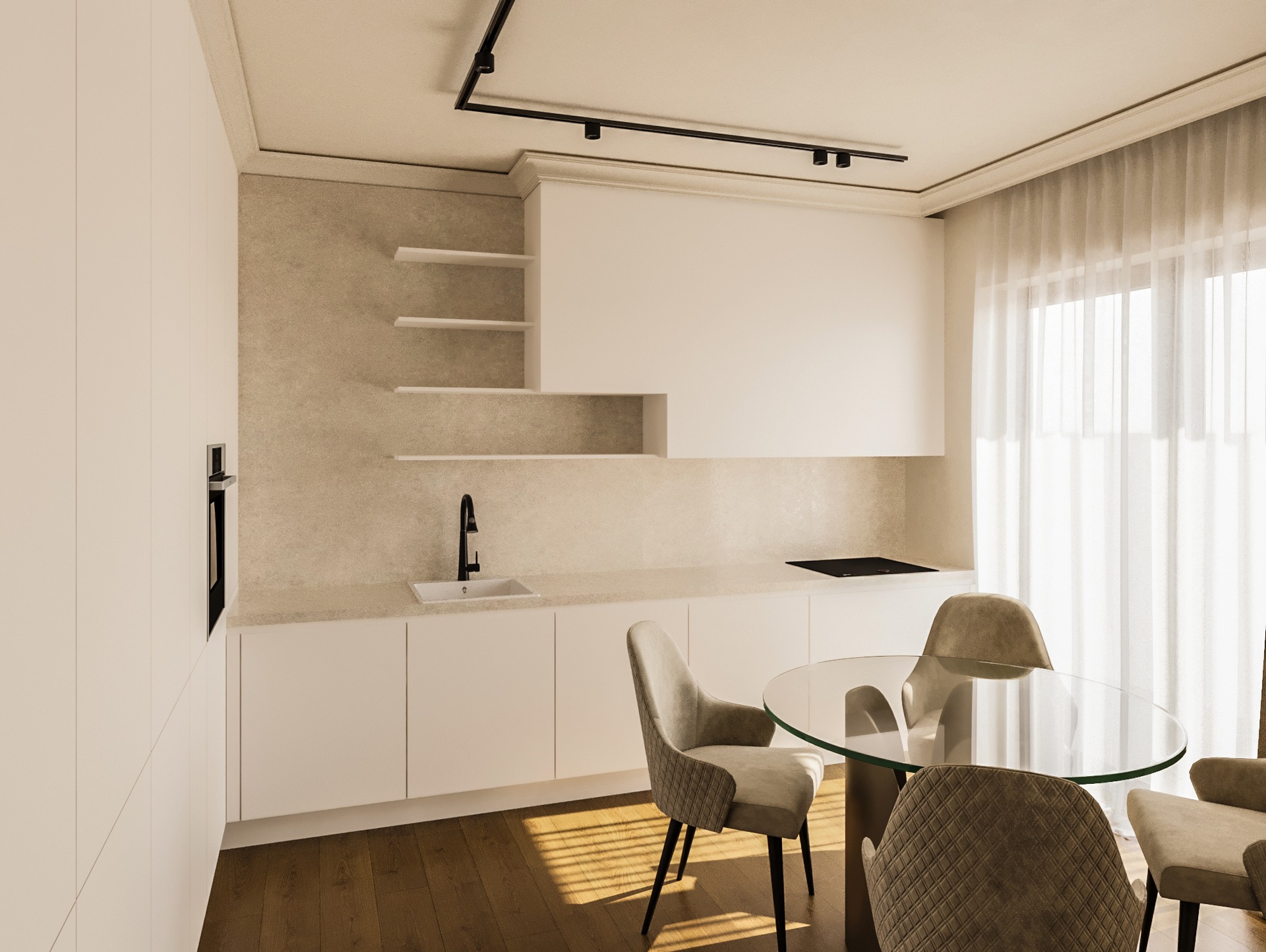 Amenajare Bucătărie Casă | RbyD 042 - Imagine principală proiect design interior