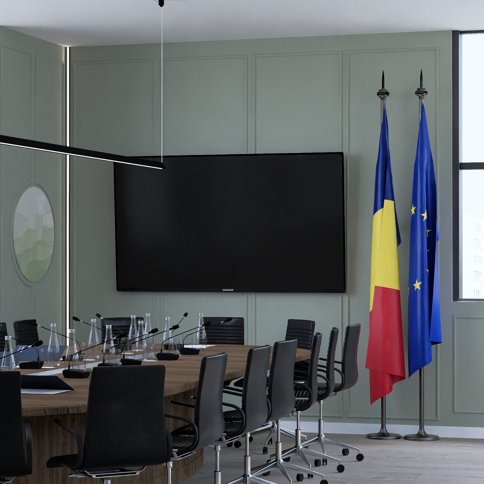Amenajare Sală Conferințe Clădire Birouri | RbyD 059 - Imagine principală proiect design interior