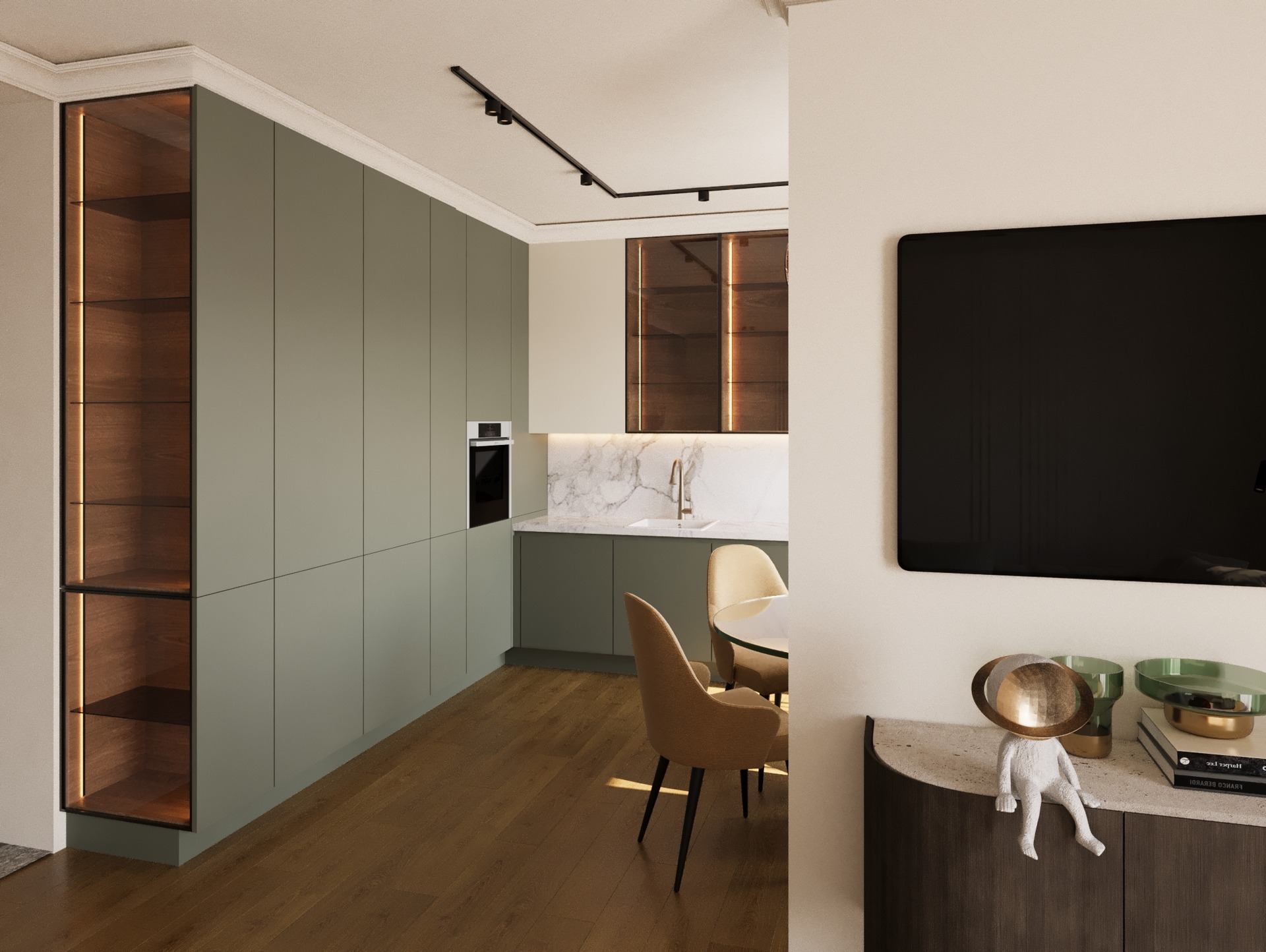 Amenajare Bucătărie Casă | RbyD 047 - Imagine 2 proiect design interior